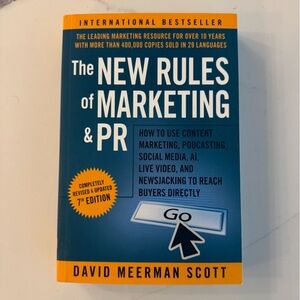 The New Rules of Marketing & PR Book By David Merrman Scott